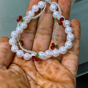 Pearl Cherry 🍒 Bracelet