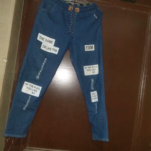 Women Jeans Jogger Style