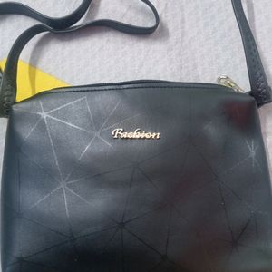 Black Sling Bag for Women