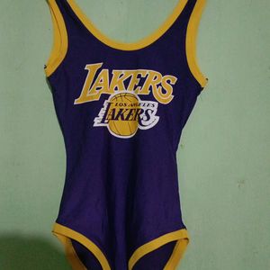 Fashion Nova/Lakers Bodysuit