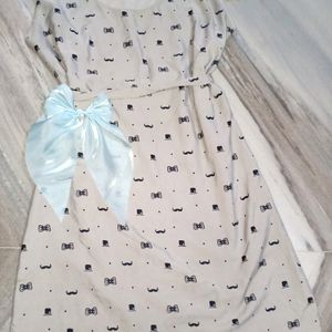 30/- Discount GRey Mini Dress 😍