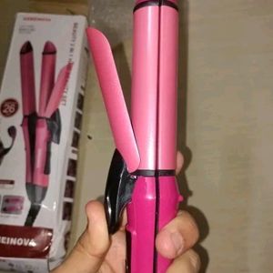 NB 2IN1 HAIR STRAIGHTENER STYLER,CURLE