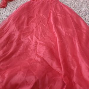 Pink Gown For Girls