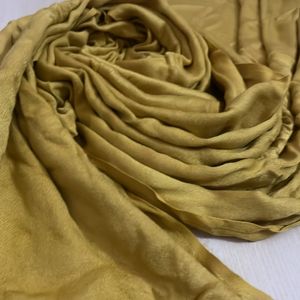 Yellow Rayon Cotton Hijab