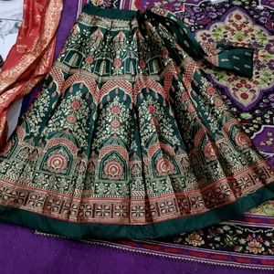 On Sale Emblished Banarasi Lehenga choli