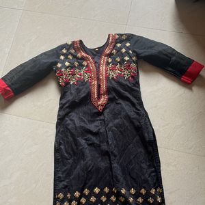 Embroidery Work Kurti