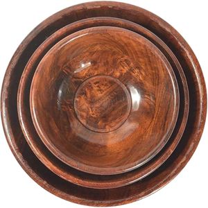 Wooden Bowl Set