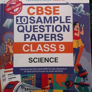 Oswaal Class 9 Sample Paper Science