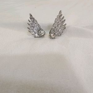 Silver Wings Earrings 🪽