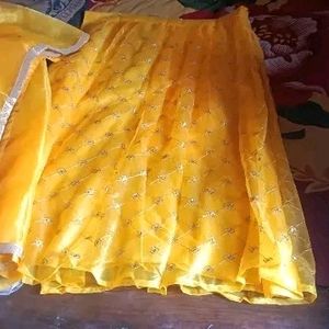 Yellow Lenhga Choli