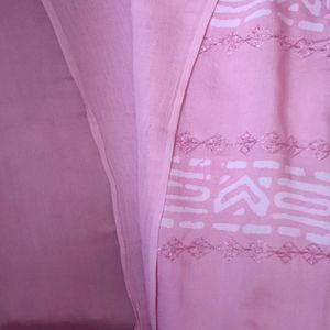 Silk Kurta Set With Dupatta For Women