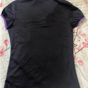 Reebok Purple Collared T Shirt