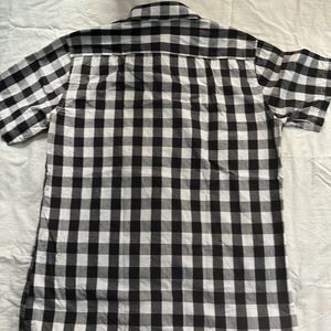 Black and white checked shirt - Diverse -M size