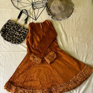 Mini Velvet Dress