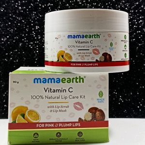 Mamaearth Vitamin C 100% Natural Lip Care Kit