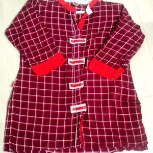 Girls Red Tunic