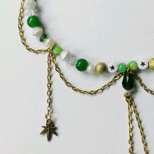 Green Magic Y2K Necklace