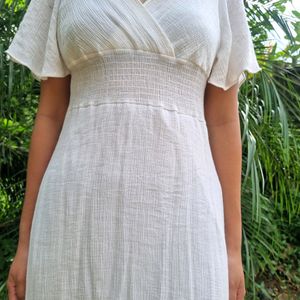 Gypsy Boho White Dress