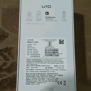 Vivo U10 Mobile