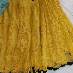 Beautiful Yellow Skirt