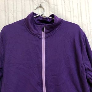 PURPLE long Sleeve Jacket