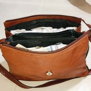 Genuine Leather Hand Bag