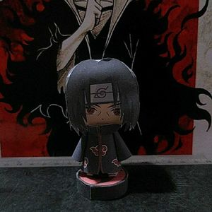 Paper Action Figures Itachi