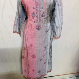 Cotton Silk 3 Pec Kurta Se