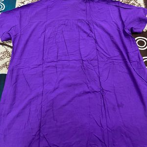 purple plus size top