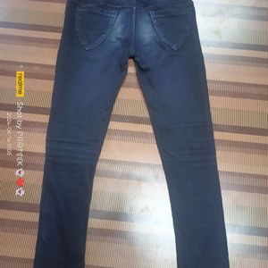 (L-30) 28 Size Slim Fit Denim Jeans