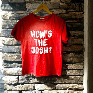 High Josh Boyfriend T-Shirt For Women