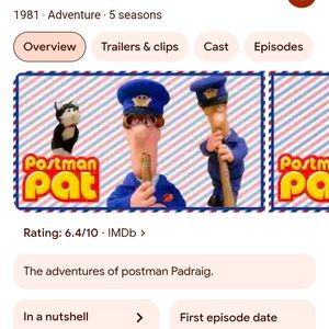 Postman Pat Boy