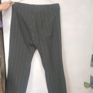 Black Stripes Trouser