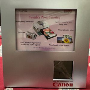 Canon Photo Frame And Canlender Clock