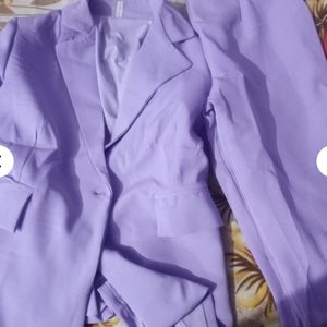 Lavender Business Suit