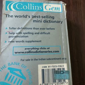 Collins Gem English Dictionary