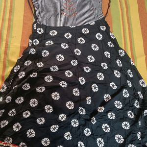 Black Kurti With Dupatta