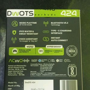 Acwo Dwots 424 Earbuds