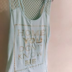 Light Green Sleeveless Top