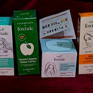 Foxtale All Skincare Products In One Kit.Only 899