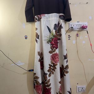 Printed Long Dress👗