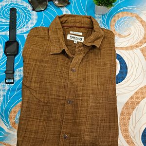 Buffalo Brown Shirt For Men