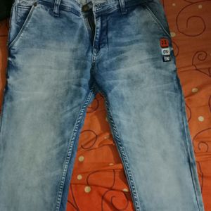 Light blue Low Waist Jeans