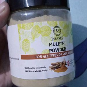 Mulethi Powder For All Type Of Skin & Hair + One Freebies