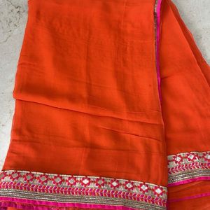 Pure Georgette Saree