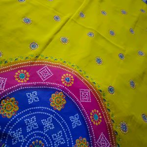 Yellow Colour Silk Saree.