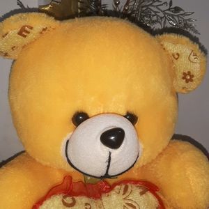Baby YELLOW TEDDY BEAR With Heart