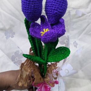 Crochet Tulip Bouquet