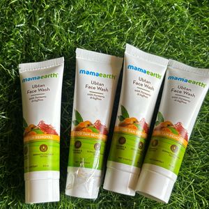 Mamaearth Ubtan Face Wash Pack Of 4