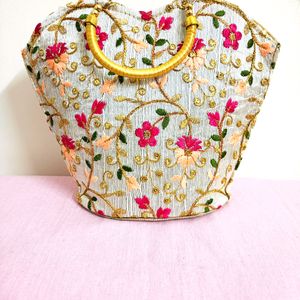 Jaipuri Embroidered Hand Bag